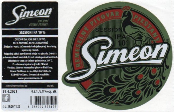 Session IPA 10 07