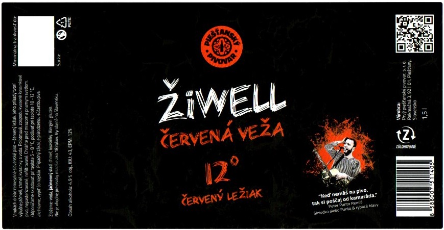 Cervena veza - 1,5l zalohovane