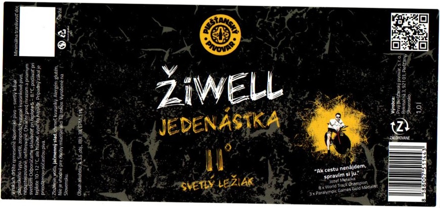 Jedenastka 1l Z biely obdlznik