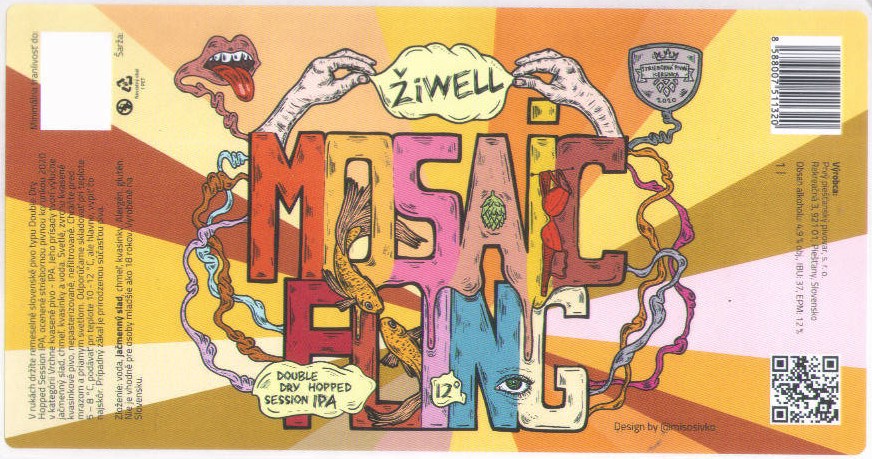Mosaic Fling 1l