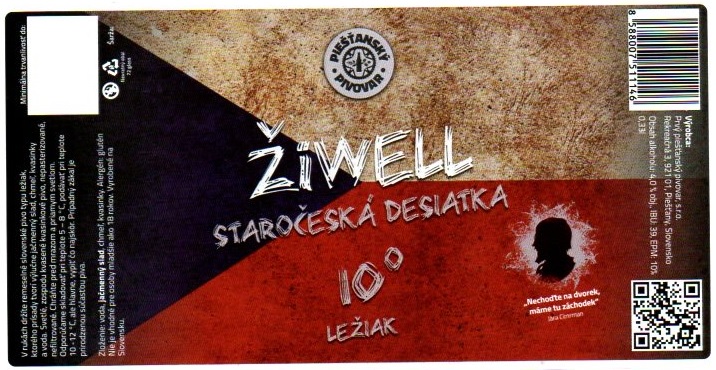Staroceska desiatka 0,33l