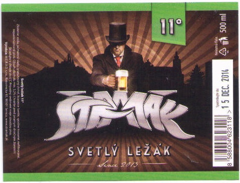 Svetly lezak 11 4 ostre rohy