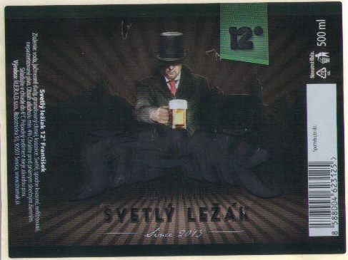Svetly lezak 12 4 folia oble rohy