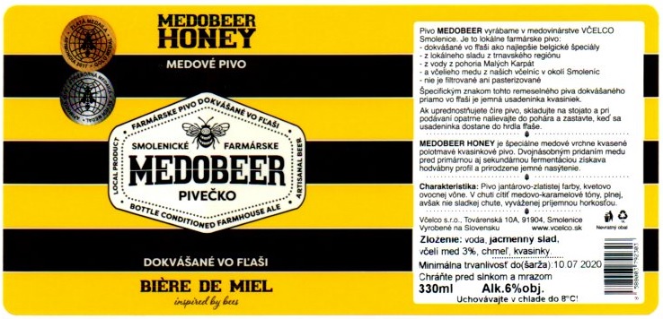 Biere de Miel 4 330 ml 6% medaile