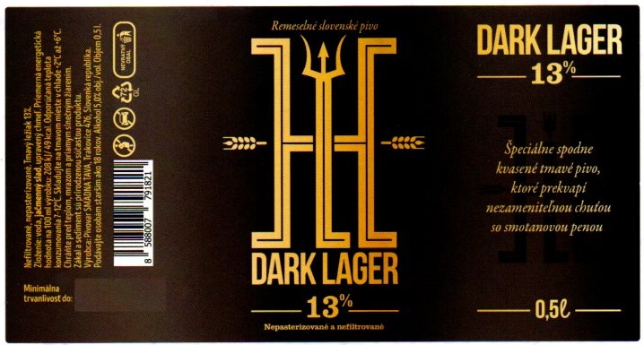 Dark Lager 13 1 hladky povrch