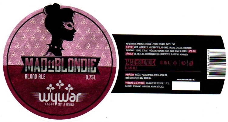_Mad Blondie 3 cisla v ciarovom kode