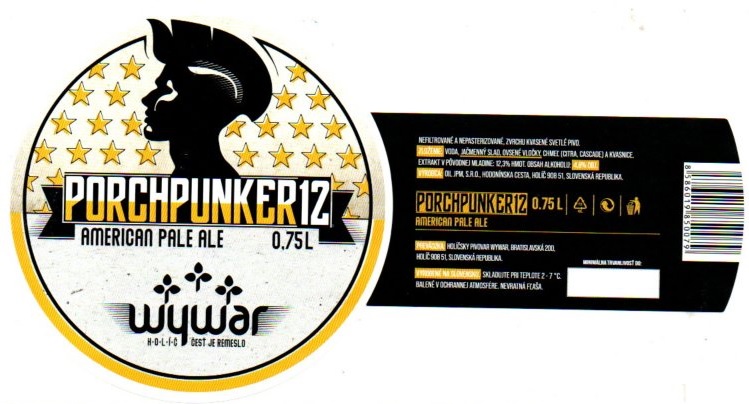 _Porch Punker 3 cisla v ciarovom kode