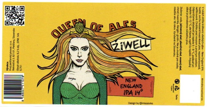 Queen of Ales 0,75l - ostrejsie rohy