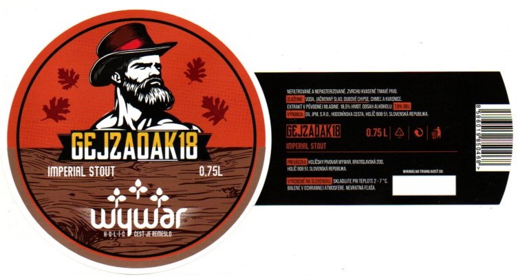 _Gejza Oak 2 hladka matna