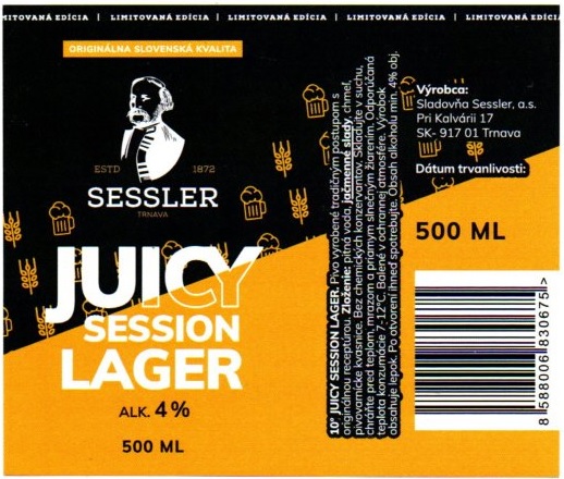 Juicy Session Lager