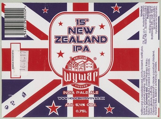 New Zealand IPA 1
