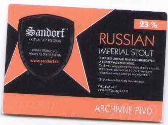 Russian Imperial Stout
