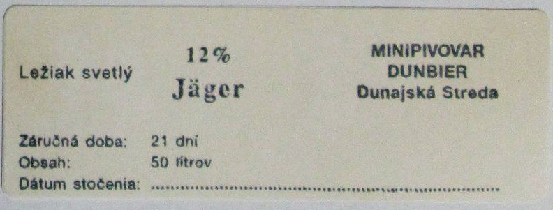 Jager leziak svetly sudovka 2