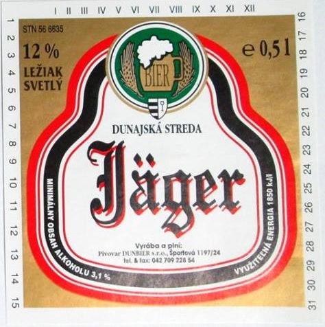Jager leziak svetly