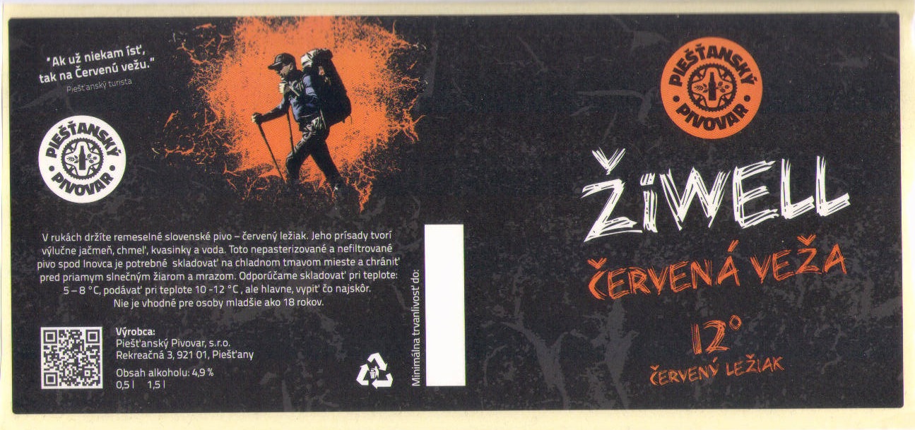 Cervena veza - 0,5l 1,5l - turista