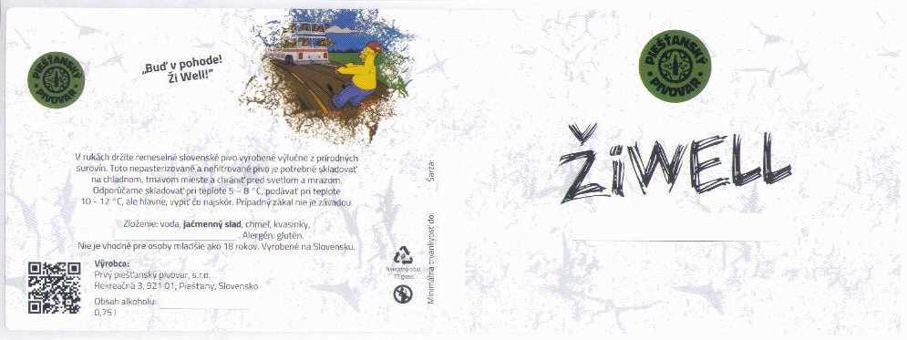 Experimentalna etiketa 2 - 0,75l