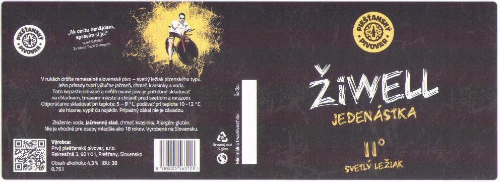 Jedenastka 0,75l