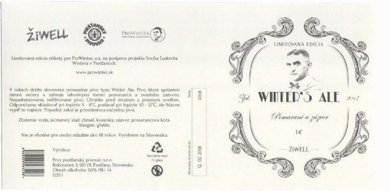 Winters Ale biela vacsia