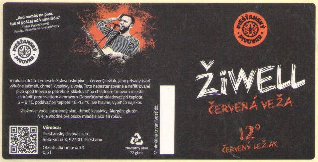 Cervena veza - 0,5l