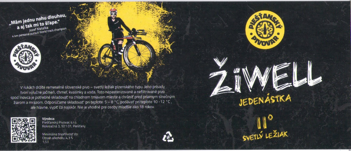 Jedenastka 1,5l iny cyklista