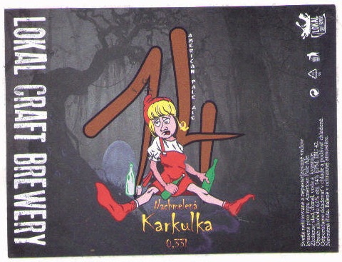Nachmelena Karkulka - stredna inak text