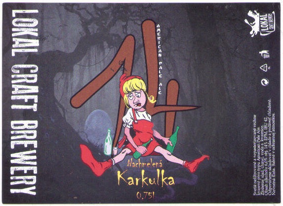 Nachmelena Karkulka - velka inak text