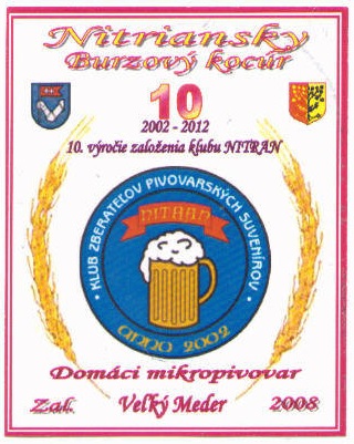 Nitriansky Burzovy kocur 2012 ruzova