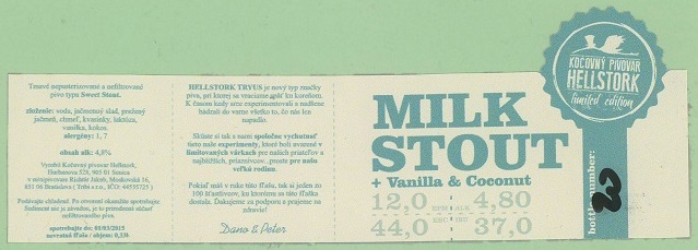 Milk Stout 3