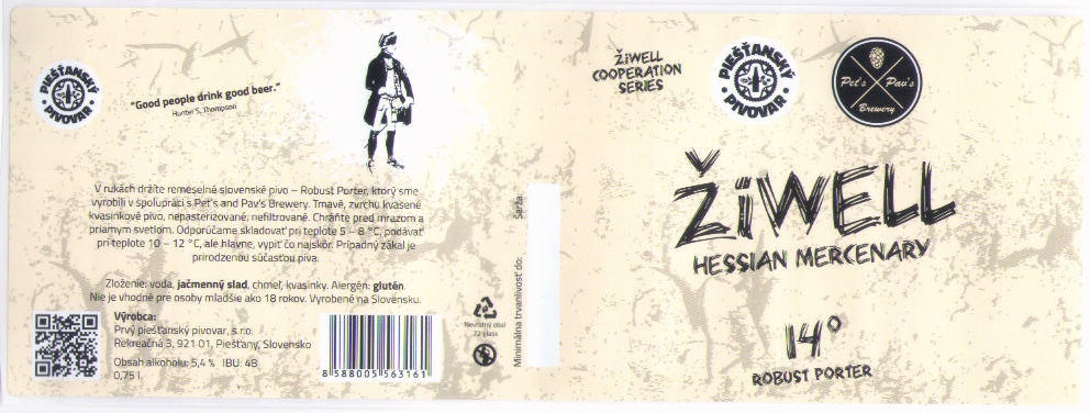 Hessian Mercenary 0,75l gluten