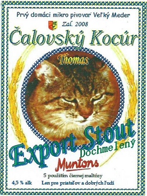 Čalovský kocúr - Export Stout