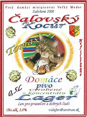 čalovský Kocúr - Lager 0,5L