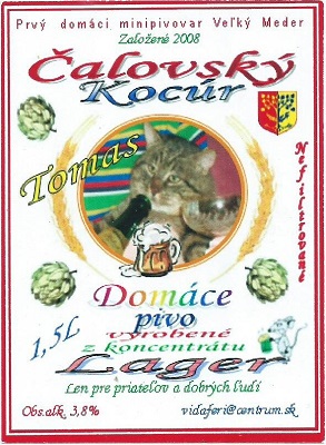 čalovský Kocúr - Lager 1,5L