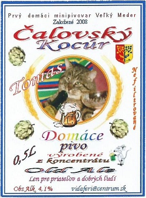 Čalovský Kocúr - Old Ale 0,5L