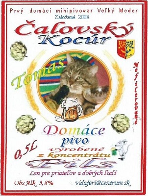 Čalovský Kocúr - Pils 0,5L
