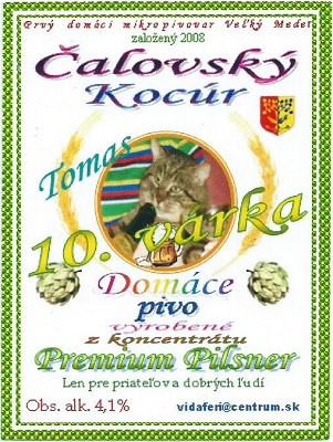Čalovský Kocúr - Premium Pilsner