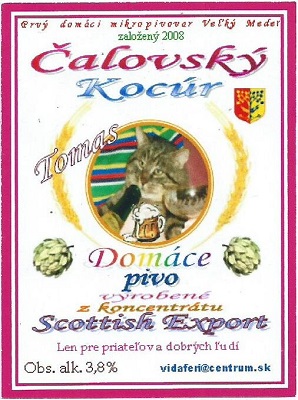 Čalovský Kocúr - Scottish Export