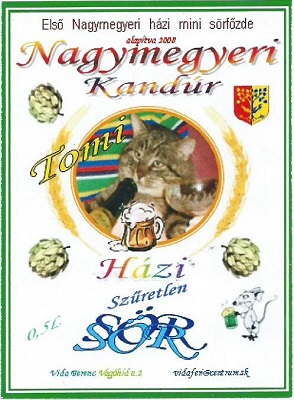 Nagymegyeri Kandúr - Hazi Szuretlen sör