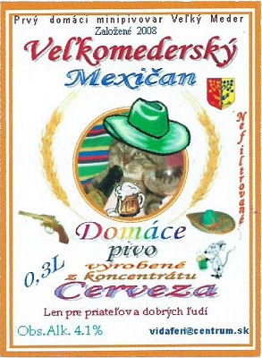 Velkomederský Mexičan 0,3L