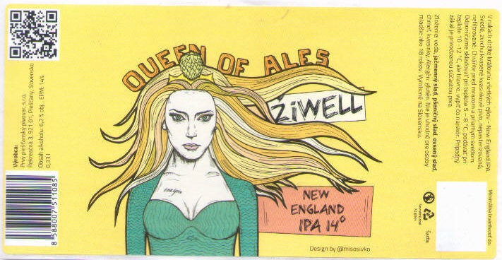 Queen of Ales 0,33l - oble rohy