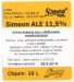  sudovka Simeon Ale 11,5 1