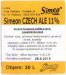  sudovka Simeon Czech Ale 11%
